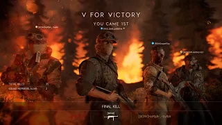 Battlefield V - Firestorm World Record 35 squad kills