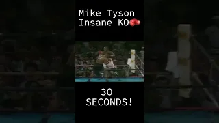 FASTED KO EVER?!?!?! Mike Tyson vs Marvis Frazier ( July 26, 1986)