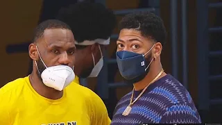 LeBron James Tries To Force Anthony Davis To Play While Injured During Loss vs Nets (Parody)