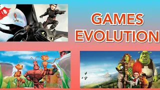 Dreamworks Games Evolution / Evolução dos jogos da Dreamworks (1999- 2019)