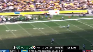 Lamarcus Joyner Clinches the Game with an Interception on Kenny Pickett | Jets vs Steelers