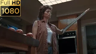 Терминатор Т-1000 убивает опекунов Джона Коннора. Фильм "Терминатор 2: Судный день" (1991).