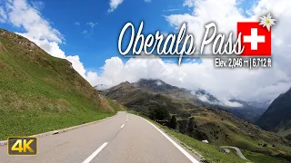 Scenic Drive across the Oberalp Pass in Switzerland 🇨🇭 Driving from Andermatt to Disentis