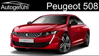 all-new Peugeot 508 REVIEW premiere 2018  - Autogefühl