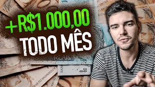 QUANTO É PRECISO TER INVESTIDO PARA GANHAR MIL REAIS POR MÊS de renda passiva (SEGREDO NA DESCRIÇÃO)