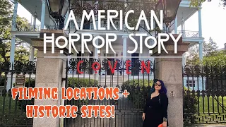 American Horror Story Coven Filming Locations PLUS other historic sites in New Orleans! #ahscoven