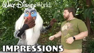 Rafiki Was Shocked!! - Disney World Impressions