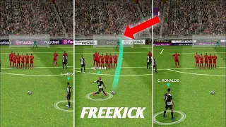 Improve Your Free-kick Skills in eFootball 2024 Mobile | 4K