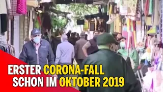 Erster Corona-Fall schon im Oktober 2019