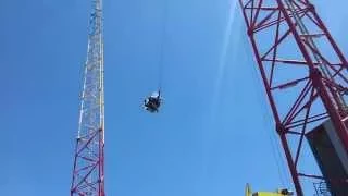 Daytona Boardwalk Slingshot Ride! Woha Crazy!