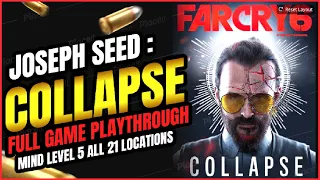 FAR CRY 6 Joseph : Collapse DLC Mind Level 5 Playthrough [ 4k ] No Commentary