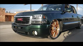 Bagged Silverado out for a drive!!