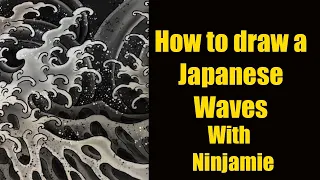 Best way to draw Japanese water