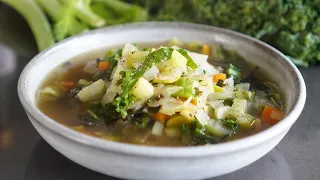 SOUPE DETOX MINCEUR & ANTI-FATIGUE à manger 2 X par semaine