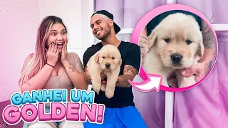 ZE FELIPE ME FEZ UMA SURPRESA E ME DEU UM CACHORRINHO!!!