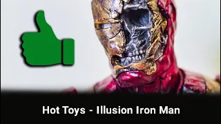 Hot Toys Spiderman Far From Home Illusion Iron Man Figure Review