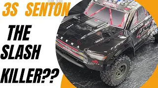 Is the ARRMA Senton 4WD 3s BLX a cheaper stronger Traxxas Slash. We give it a test to see