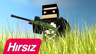 🎵 HIRSIZ FT. DJ ŞEMSETTİN - HIRSIZ 🎤 (Minecraft Music Video) THEMURAT