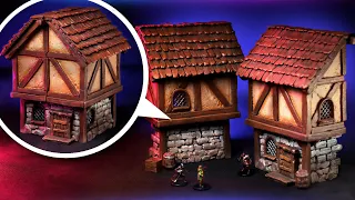 How To Make a Half House for FAST D&D Encounters!