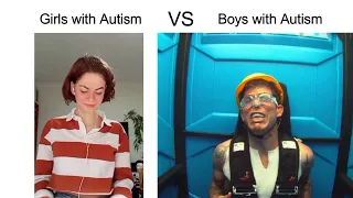 Girls with Autism vs Boys with Autism