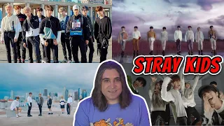 Reacting to Stray Kids "TMT, Double Knot, Astronaut & Levanter" MVs and more!