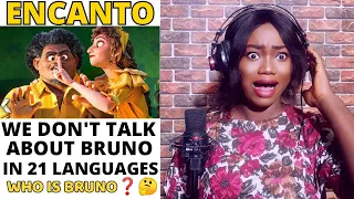 Various Artists - We Don't Talk About Bruno (in 21 Languages) (From "Encanto") REACTION!!!😱