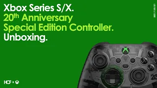 Xbox 20th Anniversary Special Edition Controller & Dynamic Background | Xbox Series S/X | Unboxing
