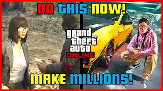 DO THIS NOW TO MAKE MILLIONS | 2x Cash & RP On Auto Shop Contracts | GTA 5 Online Tutorial #gta