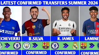 🚨ALL THE LATEST CONFIRMED AND RUMOURS TRANSFERS SUMMER2024,James to Madrid💥, yamal to Barcelona💥