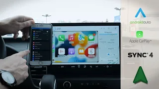 Sync4 Media Screen in the 2022 - 2024 Ford Transit