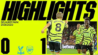 HIGHLIGHTS | Crystal Palace vs Arsenal (0-1) | Premier League | Odegaard