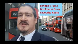 London's Top 3 Bus Routes & My Favourite Route 🏗🏛⛲👀🚍💯👍