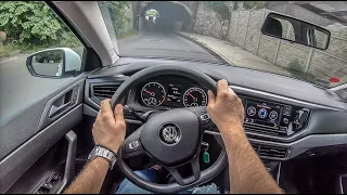 Volkswagen Polo VI | 4K POV Test Drive #272 Joe Black