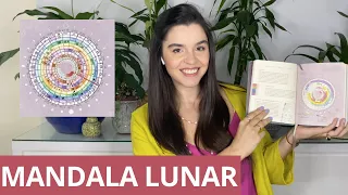 Mandala lunar: como preencher a mandala lunar, pra que serve a mandala lunar, estudo ciclo menstrual