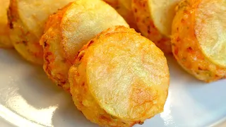 Amazing crispy potato recipe! It’s full of shrimp!