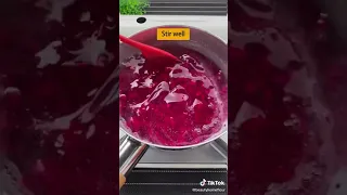 Dragon fruit jelly 🤤#tiktokfood #tiktokfoodie #homemade #deliciousfood #food #jelly #fruit #foryou