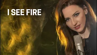 I See Fire - Ed Sheeran - Cover By Ewelina (Official Music Video)