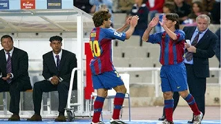 Leo Messi 10 Years ago Today 16.10.2004 - Barça vs Espanyol