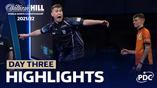 THE BEST NINE-DARTER EVER? Day Three Evening Highlights | 2021/22 William Hill World Championship