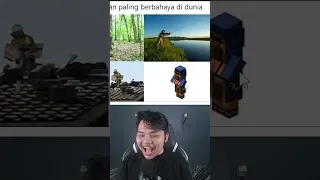 REACT MEME MINECRAFT LUCU INDONESIA!! #98