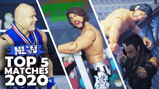 TOP 5 NLW MATCHES OF 2020! (WWE Action Figure Stop Motion Pic Fed)