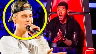 Famous celebrities prank coaches in the voice auditions | PART 2