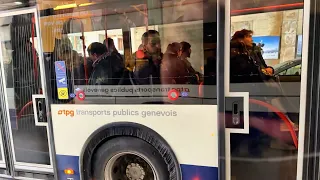 Путевые Заметки, Швейцария, март 2024: как выглядит нетуристическая Женева из окна троллейбуса