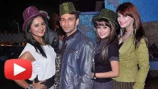 Tina Dutta, Rashmi Desai, Nandish Sandhu, Arjun Bijlani At A Private Party