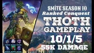 SMITE GAME - Thoth Build Ranked Conquest S10