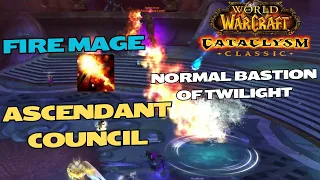 Ascendant Council - Fire Mage PoV - Normal Bastion of Twilight - WoW Cataclysm Classic