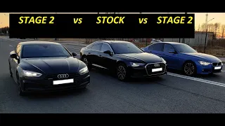 Audi A6 (C8) 55 tfsi vs. A5 st.2 vs. BMW 330 st.2