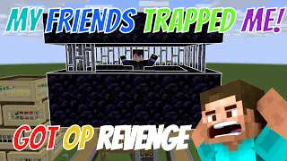 My Friends Trapped me in Obsidian Cage, So I Took OP Revenge | Minecraft Hindi | GG SMP