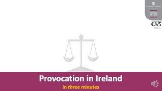 Provocation in Ireland
 in three minutes