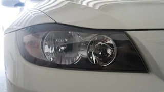 Headlight Bulb Replacement BMW E90